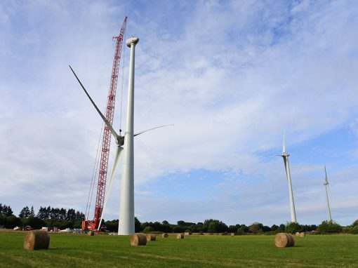 Installation of wind turbines